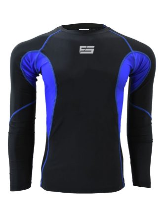 Fonce Sports Men Compression Full Sleeve Shirt, Top, Rash Guard, Baselayer, T-shirt